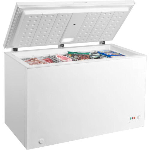 Hanseatic Hgt128c - Vrieskist - 85 Cm - 300l - Superfrost - 41 Db | Nieuw (outlet)