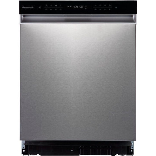 Hanseatic HGU6082B14U7709WS - Inbouwvaatwasser - 14 couverts - Roestvrijstaal Tweedehands