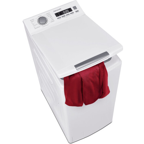 Hanseatic HTW8013A Bovenlader Wasmachine 8 kg 1300 tpm Tweedehands