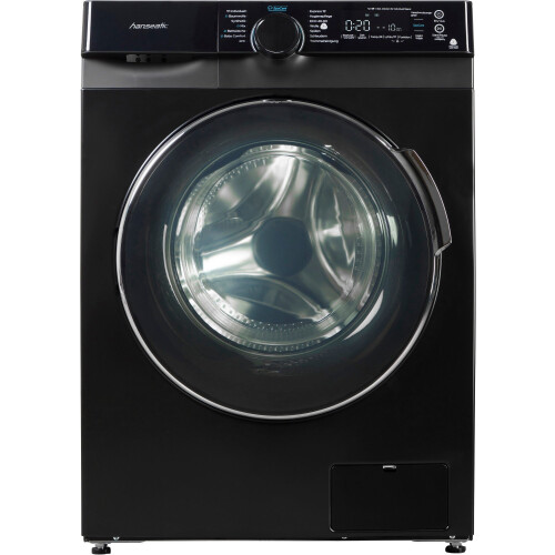 Hanseatic HWMK814A1BI - Wasmachine - 8 kg - 1400 tpm - Energieklasse A - Zwart