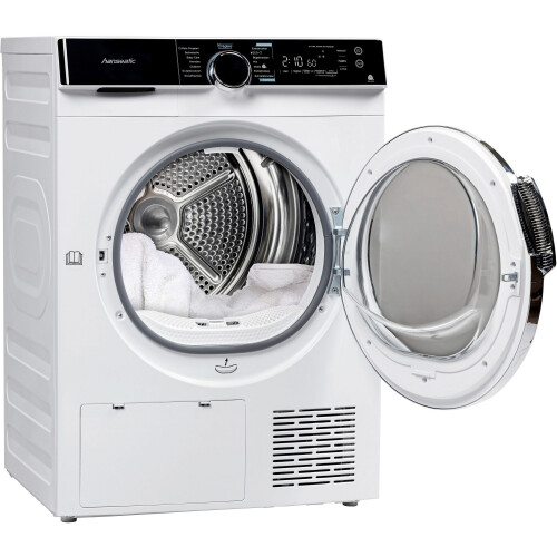 Hanseatic Hwtk8a3gt - Warmtepompdroger - 8 Kg - 66 Db - Energieklasse C