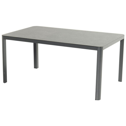 Hartman Jill Rondo - Eettafel - Keramisch glasblad - Zwart - 160x90x74 cm