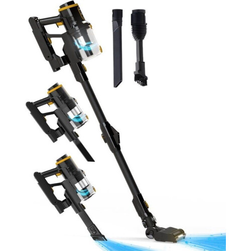 Heevey Steelstofzuiger Pro - Draadloos - 60 min gebruikstijd - 220W - 150 airwatts