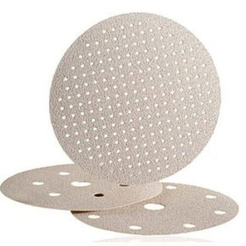 Hermes VC 154LL - Multihole schuurschijf 150 mm P400 - Longlife met velours (100 stuks)