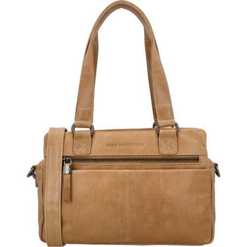 Hide & Stitches Porto - Handtas - 3 hoofdvakken - Taupe