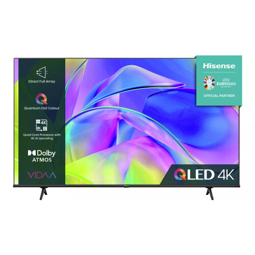 Hisense 55e78kqt - 55 Inch - 4k Qled - 60 Hz - Smart Tv (vidaa) | Nieuw (outlet)