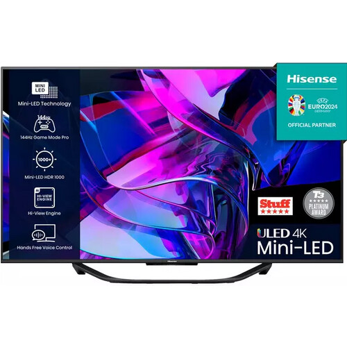 Hisense 55u7kqtuk 4k Ultra Hd Hdr Mini-led Tv 55 Inch | Nieuw (outlet) Tweedehands