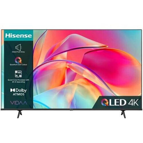 Hisense 65e7kqt Smart Ultra Hd Hdr Qled Tv 65 Inch | Nieuw (outlet) Tweedehands