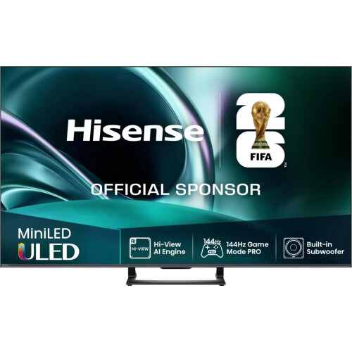 Hisense 65u7qtuk - 65 Inch - 4k Qled - 144hz - Smart Tv - Vidaa | Nieuw (outlet)
