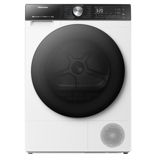 Hisense Dh5s102bw - Warmtepompdroger - 10 Kg - Connectlife - 64 Db - Energieklasse A+++ | Nieuw (outlet)