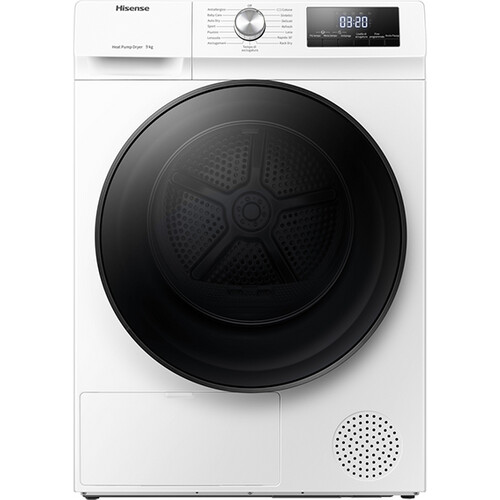 Hisense Dhqa902u - Warmtepompdroger - 9 Kg - 65 Db - Energieklasse D | Nieuw (outlet) Tweedehands