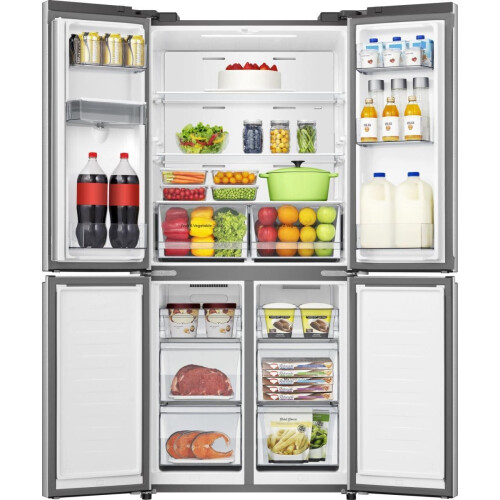 Hisense Fmn470w20e - Amerikaanse Koelkast - 178.5 Cm - 482l - No Frost - Rvs | Nieuw (outlet)