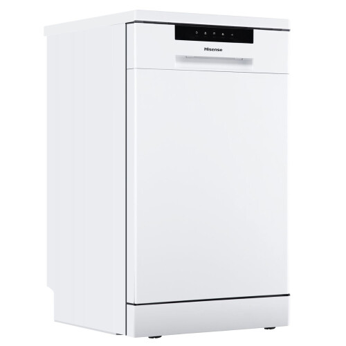 Hisense Hs523e15w - Vrijstaande Smalle Vaatwasser - 45 Cm - 10 Couverts - Besteklade - 47 Db - Energieklasse E | Nieuw (outlet)