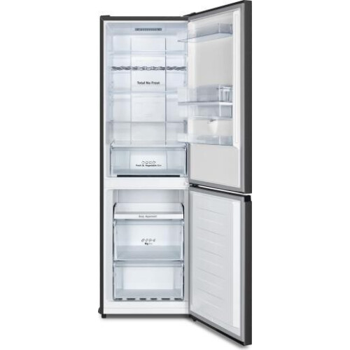 Hisense Rb390n4wbe - Koel-vriescombinatie - 186 Cm - 304l - Total No Frost - Zwart | Nieuw (outlet)