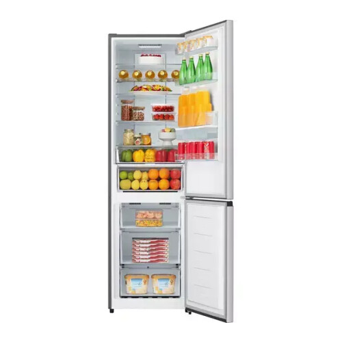 Hisense Rb435n4wce - Koelvriescombinatie - 200.4 Cm - 336l - No Frost - Rvs | Nieuw (outlet)