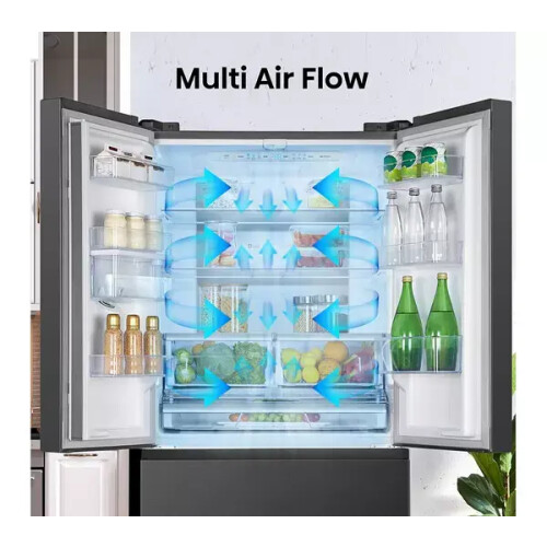 Hisense Rf540n4wfe – Amerikaanse Koelkast – 182 Cm – 480 Liter – No Frost – Waterdispenser – Zwart Rvs | Nieuw (outlet)