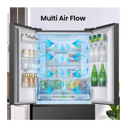 Hisense Rf540n4wfe – Amerikaanse Koelkast – 182 Cm – 480 Liter – No Frost – Waterdispenser – Zwart Rvs | Nieuw (outlet)
