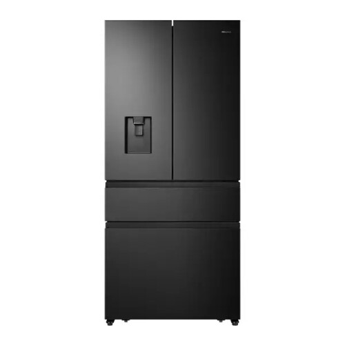 Hisense Rf540n4wfe – Amerikaanse Koelkast – 182 Cm – 480 Liter – No Frost – Waterdispenser – Zwart Rvs | Nieuw (outlet)