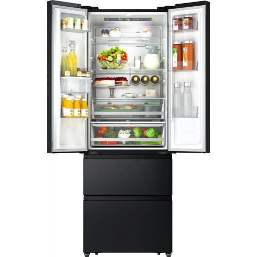 Hisense Rf632n4wfe - Amerikaanse Koelkast - 200 Cm - 485l - Total No Frost - Zwart Rvs | Nieuw (outlet)