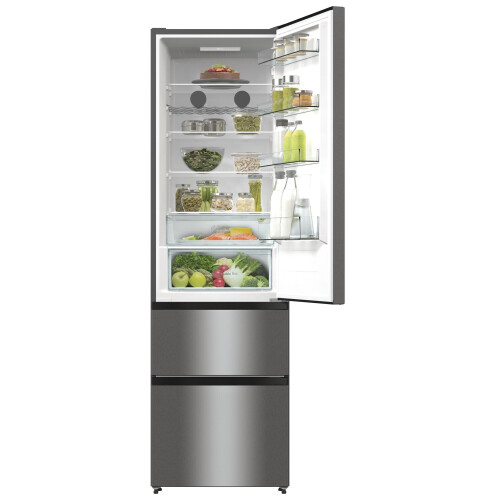 Hisense Rm469n4ace - Koel-vriescombinatie - 200 Cm - 368 L - Total No Frost - Rvs