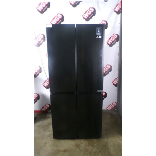 Hisense RQ5P470SAFD - Amerikaanse koelkast - 4-deurs - RVS-look - Energielabel E - 304 liter koel - 109 liter vries - B 79,5 x D 70 x H 179 cm