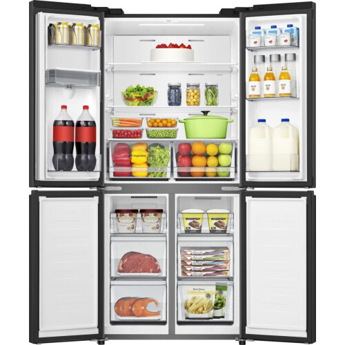 Hisense Rq5p470smfe – Amerikaanse Koelkast – 178.5 Cm – 482l – No Frost – Waterdispenser – 37 Db | Nieuw (outlet)