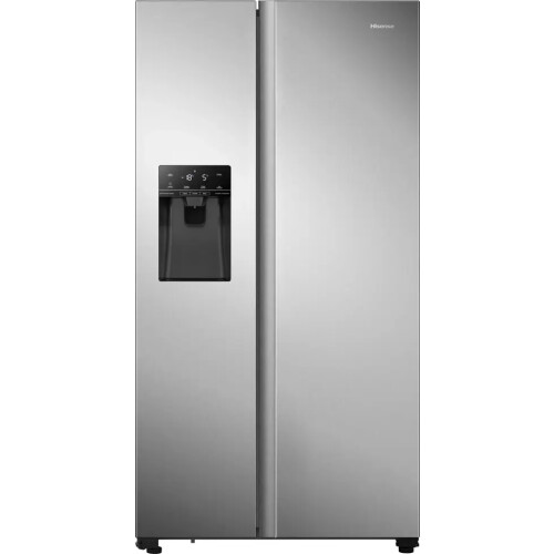 Hisense Rs694n4tze - Amerikaanse Koelkast - 179.3 Cm - 562l - Total No Frost - Zilver