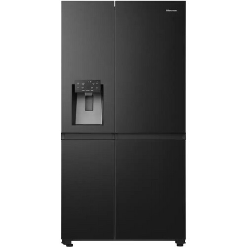 Hisense Rs818n4ife - Amerikaanse Koelkast - 179 Cm - 632l - No Frost - Zwart Rvs | Nieuw (outlet) Tweedehands