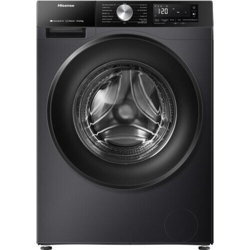 Hisense Wd3s1043bb3 - Was-droogcombinatie - 10 Kg Wassen - 6 Kg Drogen - 1400 Tpm - Stoomfunctie - Energieklasse D | Nieuw (outlet) Tweedehands