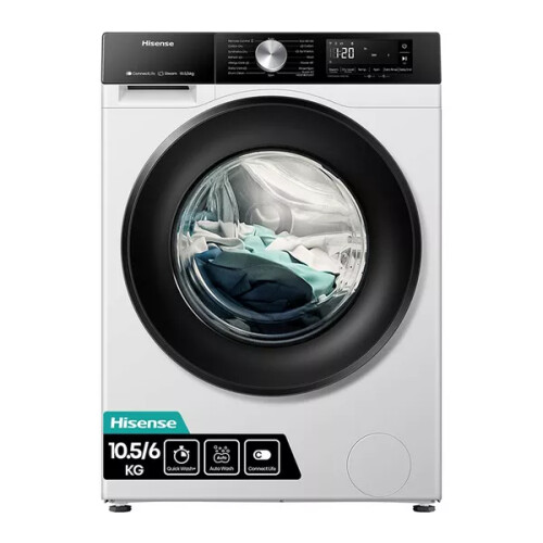 Hisense Wd3s1043bw3 Was-droogcombinatie 10kg-6kg 1400t | Nieuw (outlet)
