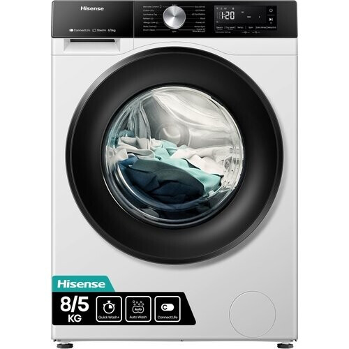 Hisense Wd3s8043bw3 Was-droogcombi 8kg -5kg 1400t | Nieuw (outlet) Tweedehands