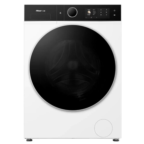 Hisense Wd5i1245bwrh - Was-droogcombinatie - 12 Kg Wassen - 8 Kg Drogen - 1400 Tpm - Warmtepomp - Energieklasse A | Nieuw (outlet)