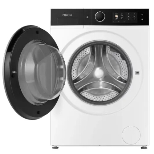 Hisense Wd5i1245bwrh - Was-droogcombinatie - 12 Kg Wassen - 8 Kg Drogen - 1400 Tpm - Warmtepomp - Energieklasse A | Nieuw (outlet)