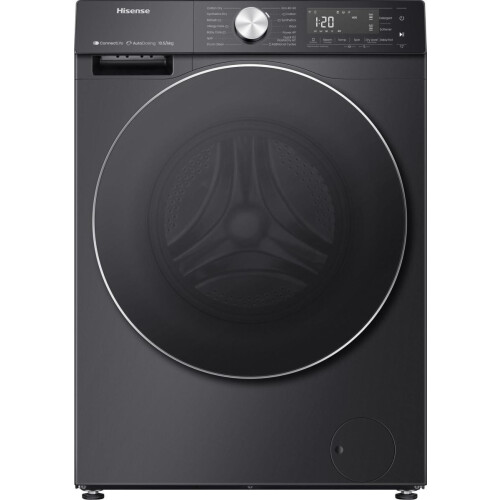 Hisense Wd5s1045bb - Was-droogcombinatie - 10.5 Kg Wassen - 6 Kg Drogen - 1400 Tpm - Auto Dosing & Steam Wash - Energieklasse A/d | Nieuw (outlet)