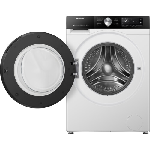 Hisense Wf3s1243bw3 - Wasmachine - 12 Kg - 1400 Tpm - Stoomfunctie - Energieklasse A - Wit | Nieuw (outlet)