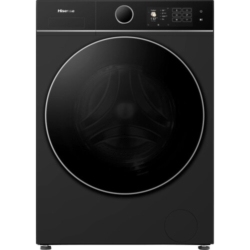 Hisense Wf5i1245bbr - Wasmachine - 12 Kg - 1300 Tpm - Energieklasse A - Zwart | Nieuw (outlet)