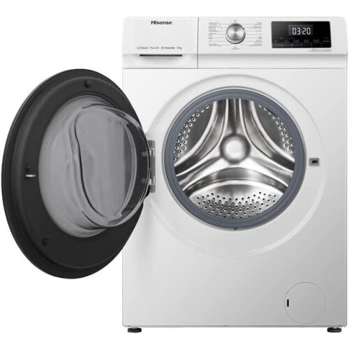 Hisense Wfqa8014evjm Wasmachine - 8 Kg 1400 Toeren Stoomfunctie En Inverter Motor | Nieuw (outlet)
