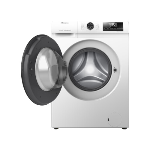 Hisense Wfqp7012evm - Wasmachine - 7 Kg - 1200 Tpm - Stoomfunctie - Energieklasse C | Tweedehands (Refurbished)