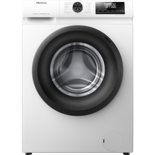 Hisense Wfqp7012evm - Wasmachine - 7 Kg - 1200 Tpm - Stoomfunctie - Energieklasse C | Tweedehands (Refurbished) Tweedehands