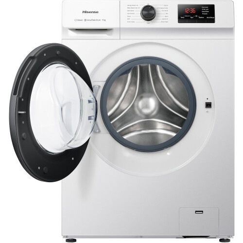 Hisense Wfvb7012em - Wasmachine - 7 Kg - 1200 Tpm - Stoomfunctie - Energieklasse D | Nieuw (outlet)