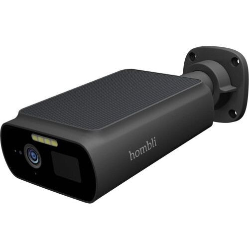 Hombli Solar Cam 2K - Beveiligingscamera - Zonne-energie - Gekleurd nachtzicht - Wit Tweedehands