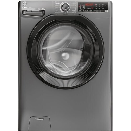 Hoover H3wps496tambr680 - Wasmachine - 9 Kg - 1400 Tpm - Wi-fi & Power Care System - Energieklasse A - Grafiet | Nieuw (outlet)