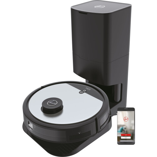 Hoover HG550DP 011 - Robotstofzuiger - LIDAR navigatie - Grijs Tweedehands