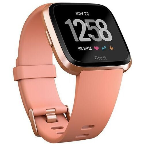 Horloges Cardio Fitbit Versa - Rosé goud Tweedehands