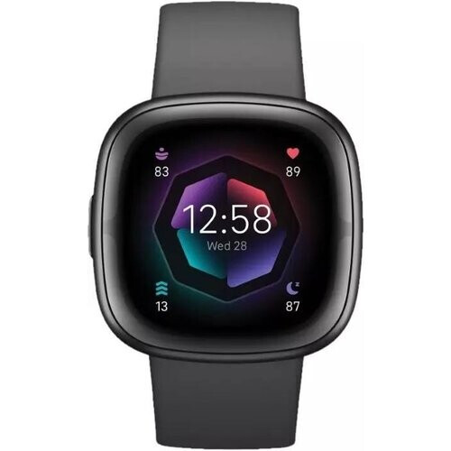 Horloges Cardio GPS Fitbit Sense 2 - Zwart Tweedehands