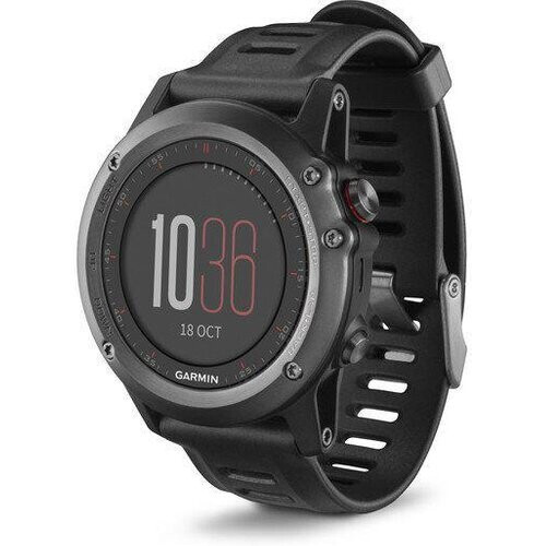 Horloges Cardio GPS Garmin Fenix 3 - Zwart Tweedehands