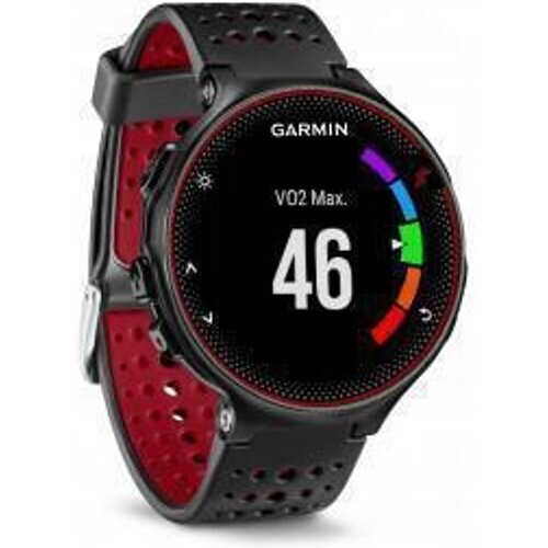Horloges Cardio GPS Garmin Forerunner 235 - Zwart/Rood Tweedehands
