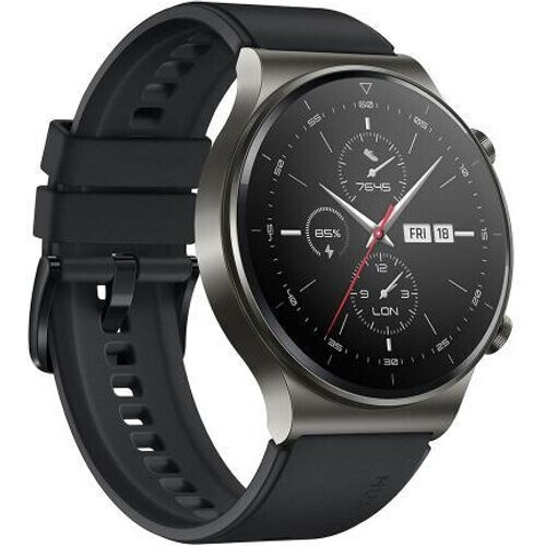 Horloges Cardio GPS Huawei Watch GT 2 Pro - Zwart (Midnight Black) Tweedehands