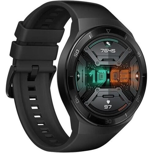 Horloges Cardio GPS Huawei Watch GT 2E - Zwart (Midnight Black) Tweedehands