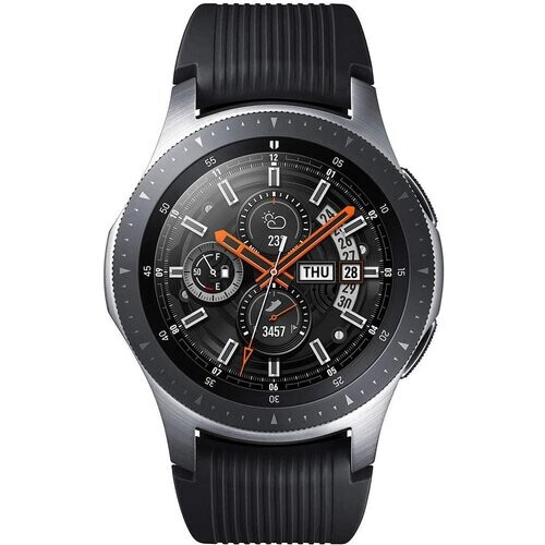 Horloges Cardio GPS Samsung Galaxy Watch 46mm (SM-R800NZ) - Zilver/Zwart Tweedehands